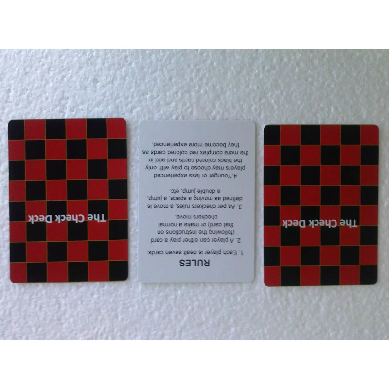 Unbranded The Check Deck Make Checkers Extraordinary!
