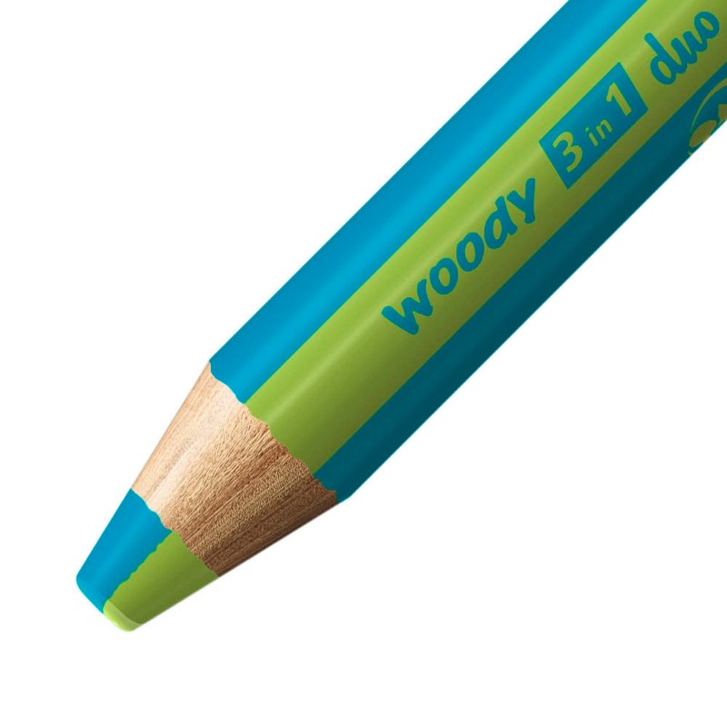 Multi-Talented Pencil - STABILO woody 3 in 1 duo -