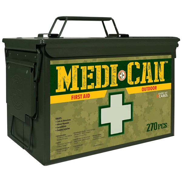 Be Smart Get Prepared 270Piece Medi+Can First Aid & Advance