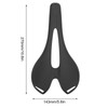 Bike Seat Cushion 3K Saddle Seat Hollow Breathable Full Carbon
