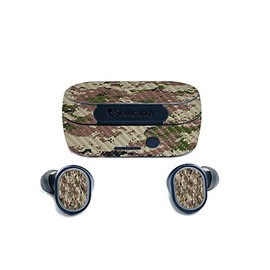 MightySkins Carbon Fiber Skin for Skullcandy Sesh True Wireless Earbuds - Urban Camo | Protective, Durable Textured Carbon Fiber Finish | Easy to Apply, Remove, and Change Styles | Made in The USA