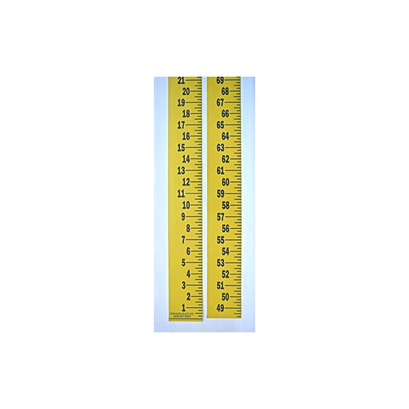 Extra Wide Ruler – Adhesive Backed – 3 Inch Wide