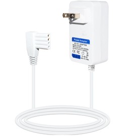 for 5V AC Adapter Moog Zevex Enteralite Infinity Pump Charger Moog Enteralite Infinity Pump Power Supply for Zevex Infinity Orange Pumps DC Power Cord White