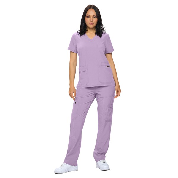 Monarch Uniforms Scrub Sets in Regular and Petite Stretchy Scrubs