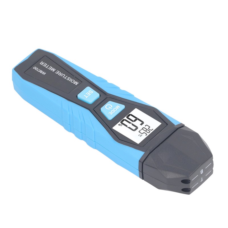 Handheld Moisture Meter LCD Display Digital Moisture Tester for Wood