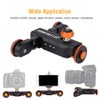 Yinhing Camera Motor Dolly,YELANGU L4X Mini Motorized Electric Track Slider
