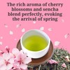 Chasandai Sakura Sencha Loose Leaf Tea, Organic Japanese Green Tea,