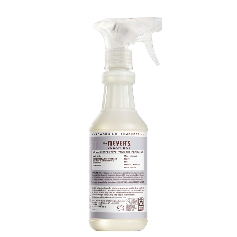 Mrs. Meyer's Clean Day's Probiotic Daily Shower Spray Cleaner, Made