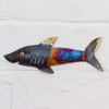 Tumia LAC Shark - Recycled metal wall hanging decoration -