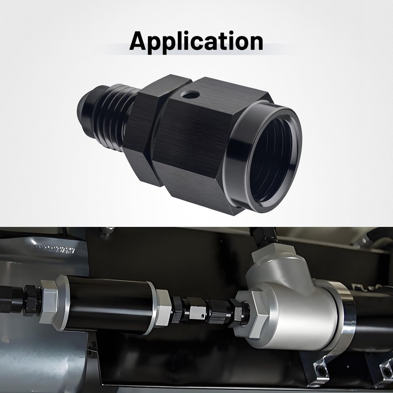 EVIL ENERGY 16AN Male Flare to 1-1/4" NPT Pipe Fitting
