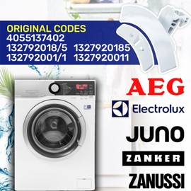 Door Handle Porthole of Washing Machine with the Original Code 4055137402 132792018/5 1327920185 for AEG for Electrolux for Zanussi - MADE IN EU - Warranty 10 Years – MONTERAL