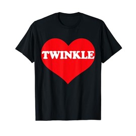 I Heart Twinkle, I Love Twinkle Custom T-Shirt