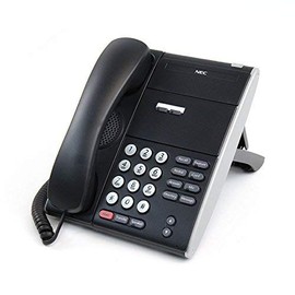 NEC ITL-2E-1 (BK) - DT710-2 Button Non Display IP Phone Black Stock# 690000