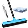 KeFanta Rubber Broom Carpet Rake for Pet Hair Removal, 51"