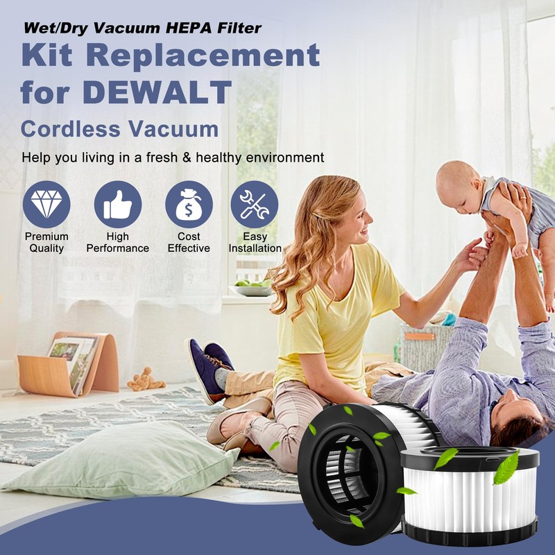 Vac Filter fit for DEWALT DC5151H DCV517B DC515 DCV517 DCV517M1