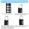 Kenning 24 Pack Combination Lock 3 Digit Outdoor Padlock Locker