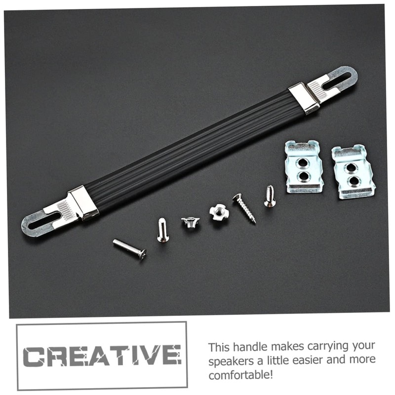KONTONTY 1set Amplifier Handle Strap End Caps Sound Box Handles