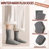 Womens Fuzzy Socks Warm Fluffy Winter Cozy Thick Plush Microfiber