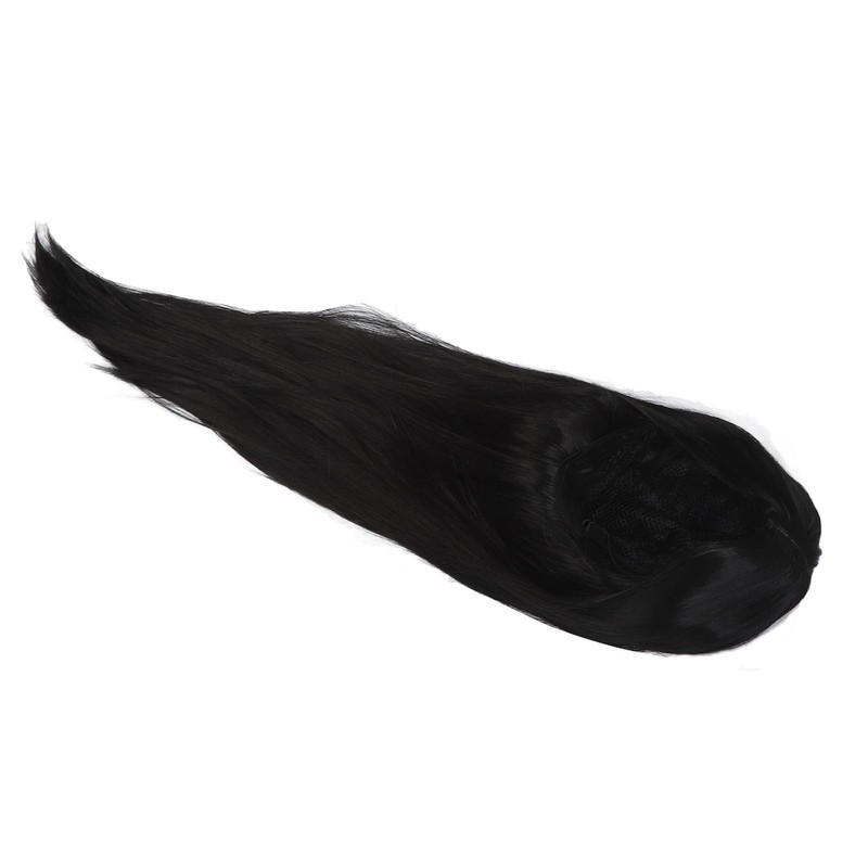 Black Long Straight Wig Women Hair Wig Comfortable Black Wig