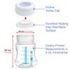 Maymom Wide-Mouth Milk Storage Collection Bottle with SureSeal Sealing Disk;