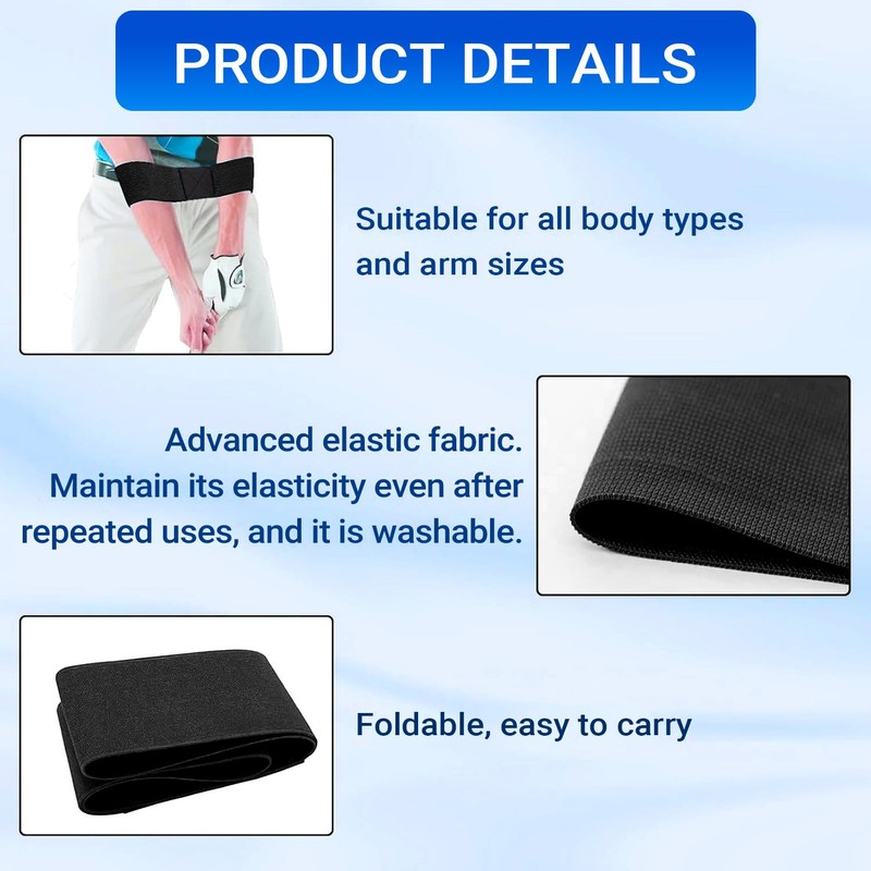 Golf Swing Training Aid Arm Band - Swing Correcting Arm
