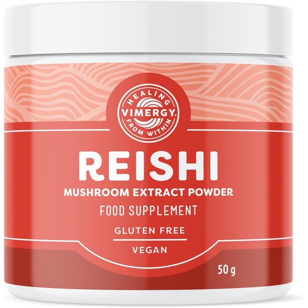 Vimergy Reishi Mushroom Powder – 100% Pure Reishi Extract –