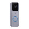 MightySkins Carbon Fiber Skin Compatible with Blink Video Doorbell -