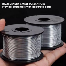 TIHONORI 99.995% High Purity Zinc Wire Diameter 0.3-10mm Pure Zinc Wire for School Science Project Experiment Lab Research,4.0mm*1000mm