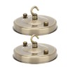 Pack of 2 Ceiling Canopy, Chandelier Ceiling Plate Hook, Retro