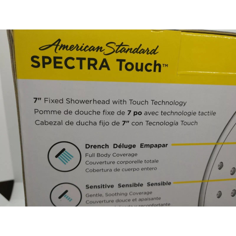 AMERICAN STANDARD SPECTRA CHANGE BY TOUCH MULTI FUNCTION SHOWER HEAD