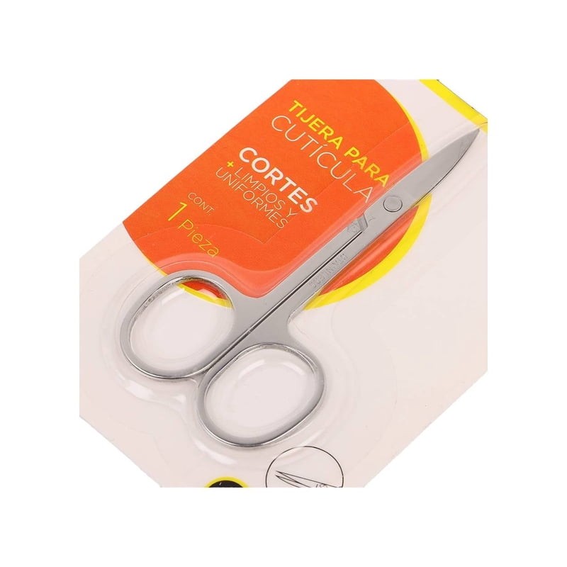 Tijeras para uñas Cosmetic Lab Total Beauty hoja curva