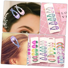 Mikinona 18pcs Mermaid Design Hairpins for Durable Cartoon Hair Clips Hair Accessories for Everyday and Special Occasions