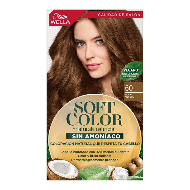 Soft Color Tinte Semi Permanente 60 Rubio Oscuro | Crema,
