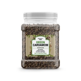 Unpretentious Decorticated Green Cardamom, 4 Cups, Intensely Aromatic, Indian Cuisine