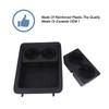 ONER AUTO PARTS Center Console Cup Holder Tray,Compatible with 2007-2014