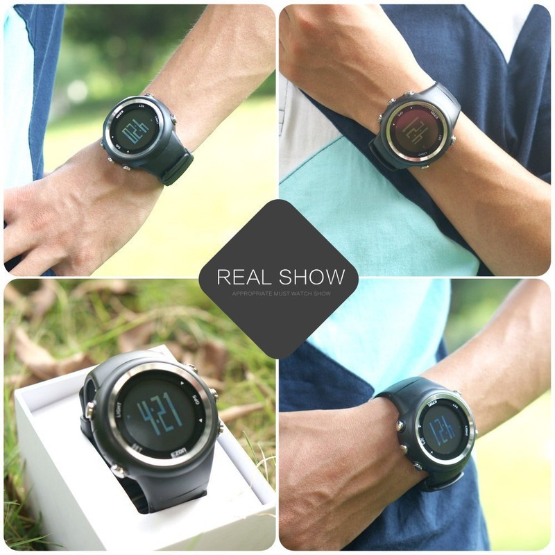 EZONT031B01 Running Watch, GPS, Digital Wristwatch, Waterproof, Lightweight, Bluetooth Capabilities,