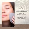 KOL Face Scrubber, Charcoal Infused Exfoliating Facial Cleansing Pads, Reusable