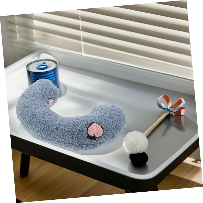 Hohopeti 4pcs U Shaped Cat Neck Pillows Soft Plush Cotton