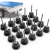 Tarpofix® Tarpaulin Buttons Tarpaulin Hooks Round with Blind Rivets for