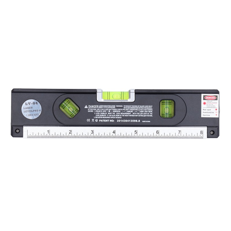 Level Measuring Ruler Spirit Level Infrared High Accuracy Multipurpose Level