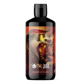 Pre Entreno Liquido Pump Sauce Panda Sabor Strawberry Cherry Mango Candy 946 Ml                                                                       