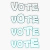 LAD Studio Vote President Election Sticker Bumper Sticker Vinyl Decal