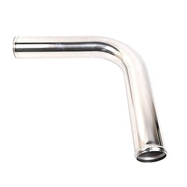 LTI Universal 2.5 inch Outside Diameter 90 Degree Elbow Aluminum Pipe Polished (2.5" 90 Degree)