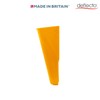 Deflecto Yellow Portrait A4 Wall Mounted Document Holder with Antimicrobial