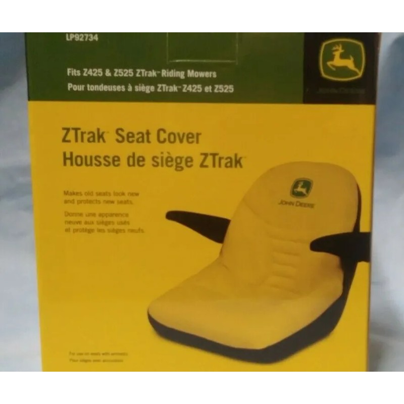 John Deere Original Ztrak Seat Cover - For seat with