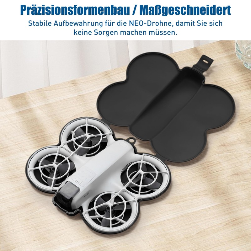 WUISOLQP Case for DJI Neo Plastic Carry Case with Hook