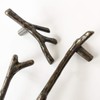 10 Pack Bronze Twig Pulls Branch Zinc Alloy Decorative Cabinet