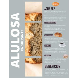 Alulosa (allulose) Endulzante Sin Calorias 250 Gr