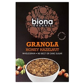 Biona Organic Honey Hazelnut Crunchy Granola (375g - Pack of 6