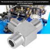 3 Way Pipe Fittings 304 Stainless Steel Male Thread Pipe